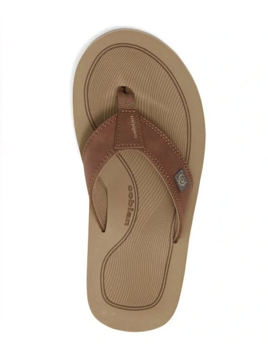 Cobian Seaway Flip Flops Sandals Brown Size 10 NEW main image 4